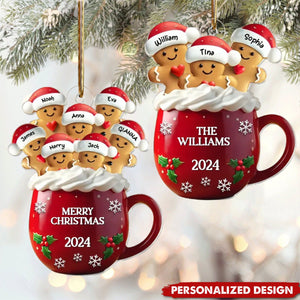 Hot Cocoa Cookie Family-Personalized Christmas Gifts For Family