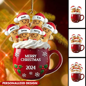 Hot Cocoa Cookie Family-Personalized Christmas Gifts For Family