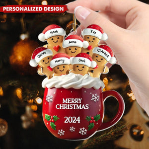 Hot Cocoa Cookie Family-Personalized Christmas Gifts For Family