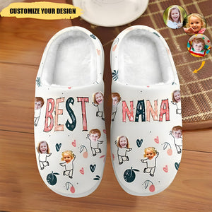 Best Grandma Nana Mom - Personalized Slippers