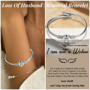 Personalized Name&Date Memorial Bracelet