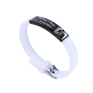 Upload Photo Personalized Man Adjustable Bracelet