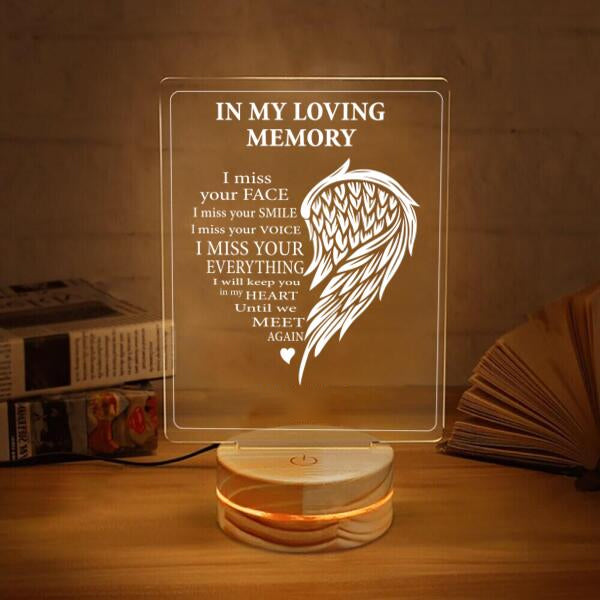 In My Loving Memory Led Light- MEMORIAL GIFT