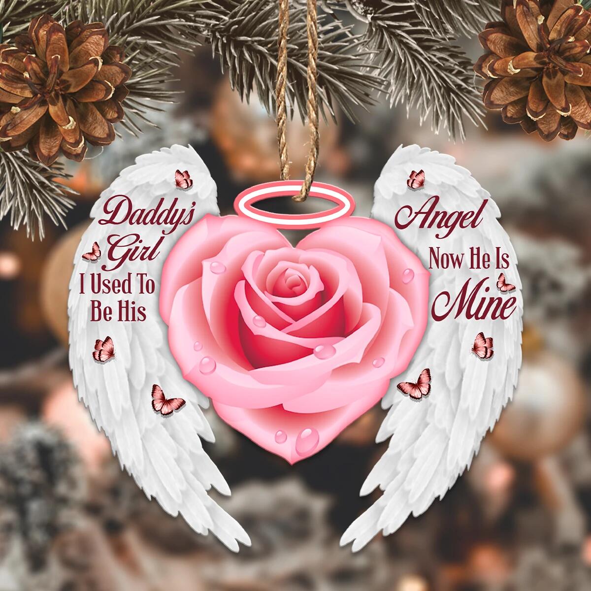 Daddy's Girl Memorial Gift  Ornament