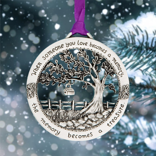 In Memory Christmas Ornament