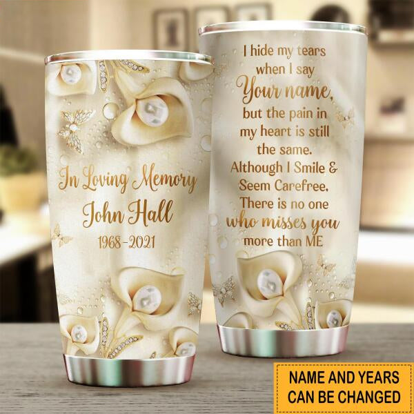 In Loving Memory Personalized Tumbler