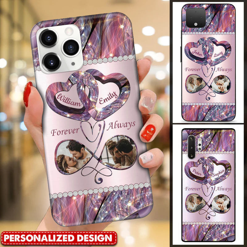 Infinite Love For Couple Gift Personalized Phone case