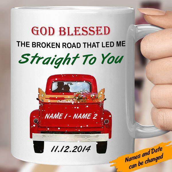 Sweetest Xmas Gift For Couple Personalized Mug