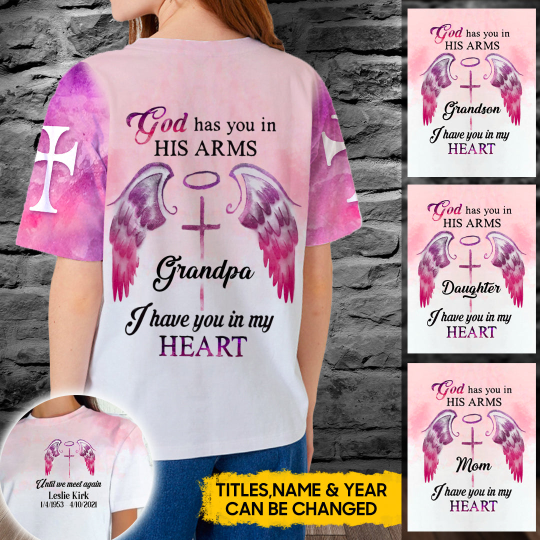 I Have You In My Heart Personalized Shirt