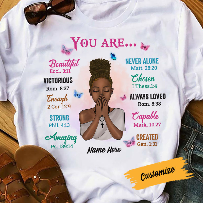 God You Are T Shirt Personalized T-shirt