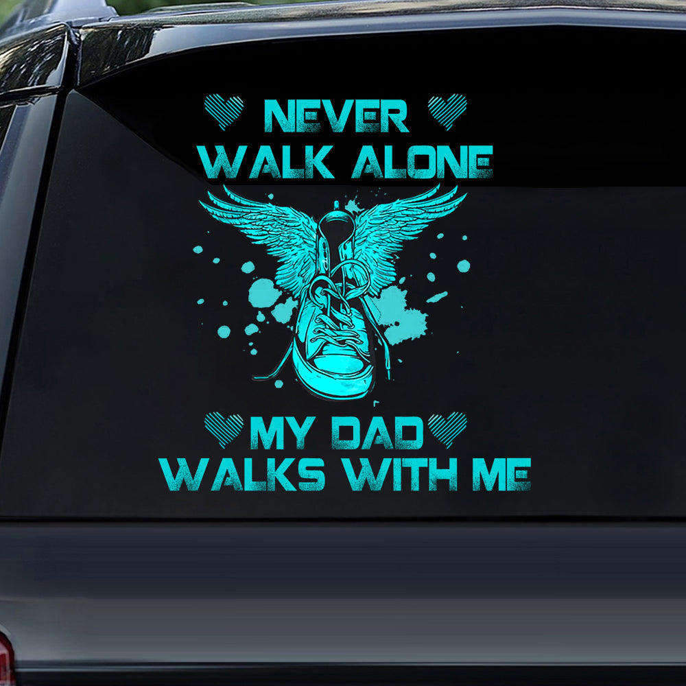 Family Never Walk Alone Memorial Decal